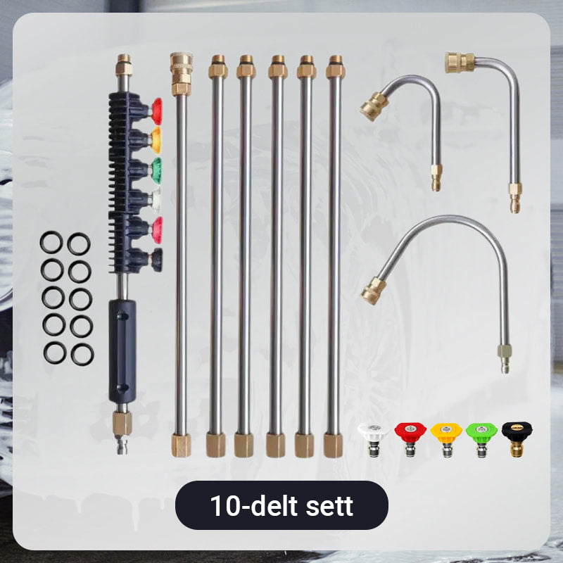 🔥 Varmt salg 🔥 Høyest Høytrykkspyler stang sett med 4000 PSI