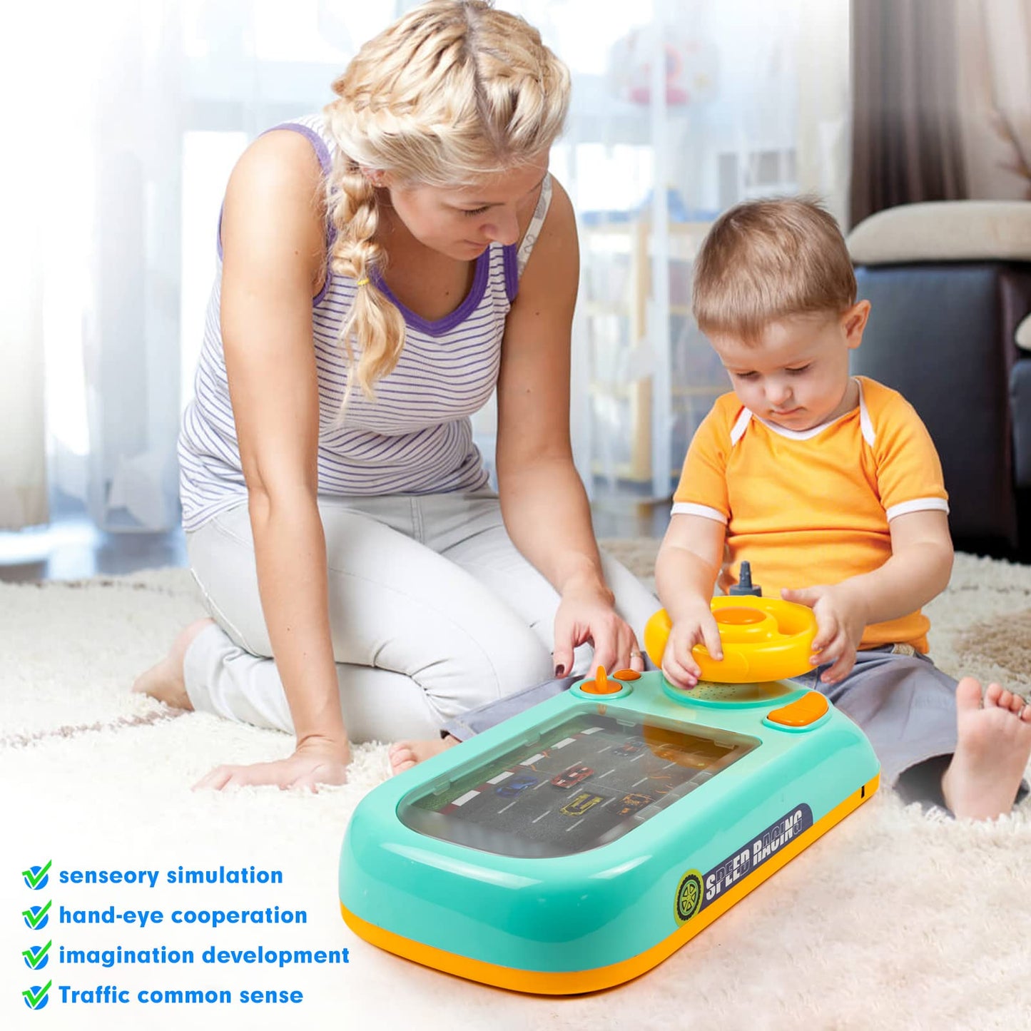 🎅🎁 Tidsbegrenset 50 % RABATT⏳Nytt rattleketøy【Gratis frakt!】