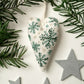 🎅Best Christmas Gift💖DIY Heart Shaped Hand Embroidered Christmas Ornament/Ornament Kit