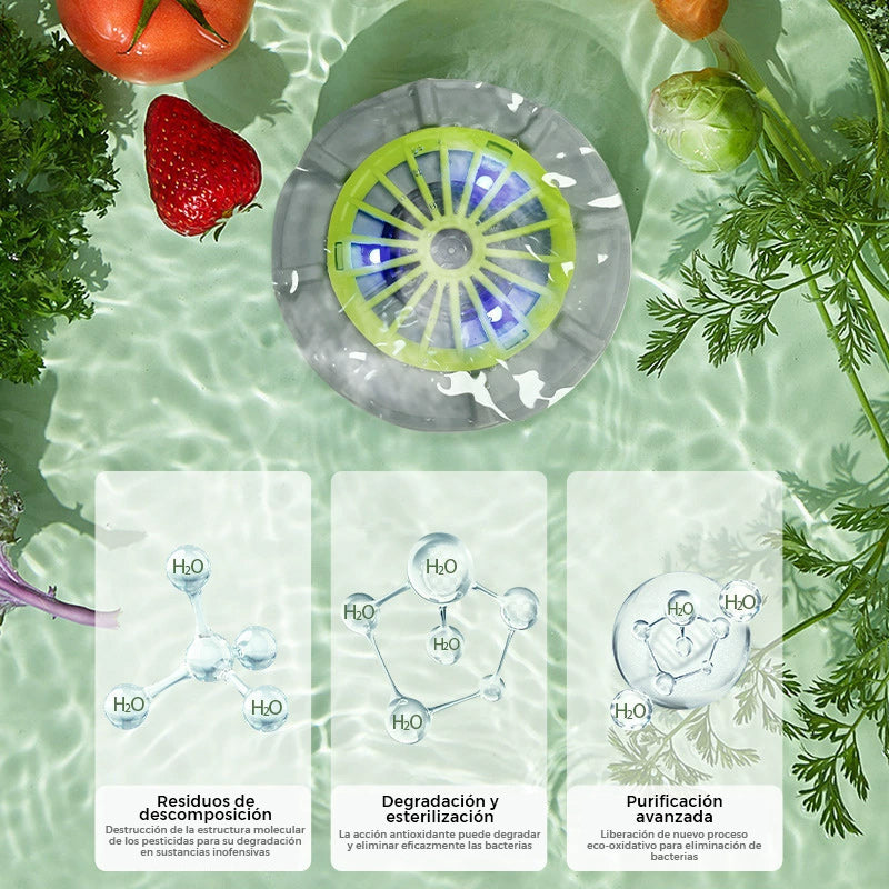 Bærbare frukt- og grønnsaksvaskere