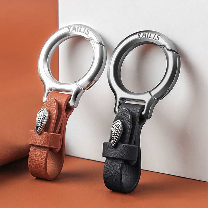 Lær nøkkelring til bil