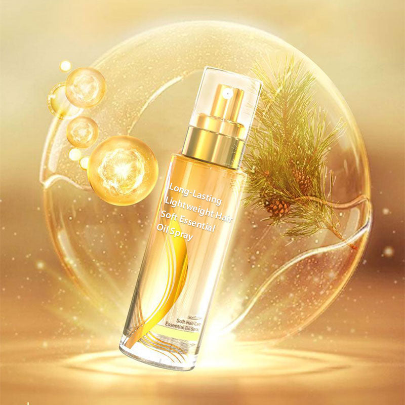 🎀Langvarig, lett og myk hårspray med eteriske oljer