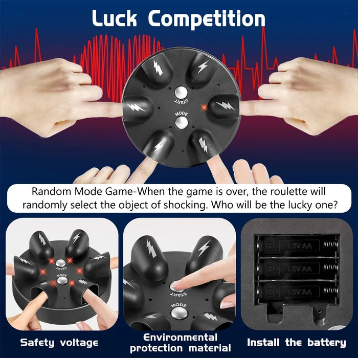 🎅Julespesialtilbud 50 % rabatt🎁 Shock Roulette Party Game
