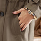🔥 45% RABATT !!!🔥Slankende trenchcoat i mellomlengde for kvinner med jakkeslag💝Kjøp 2 ， GRATIS FRAK