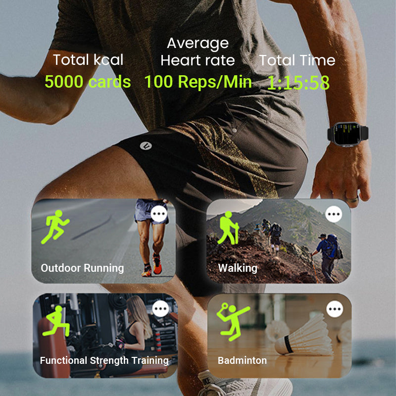 🔥Ny ankomst 2025🔥2-i-1 Bluetooth Earpon Smartwatc