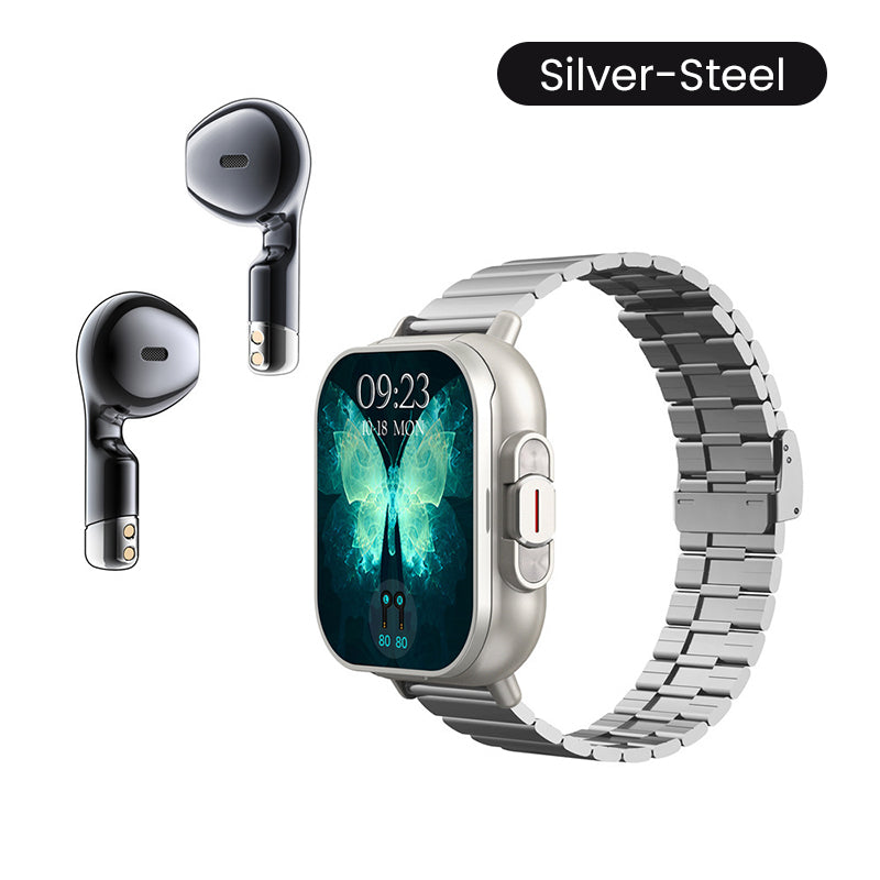 🔥Ny ankomst 2025🔥2-i-1 Bluetooth Earpon Smartwatc