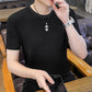 Slim Fit Crew Neck T-skjorte for menn
