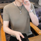 Slim Fit Crew Neck T-skjorte for menn