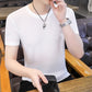 Slim Fit Crew Neck T-skjorte for menn