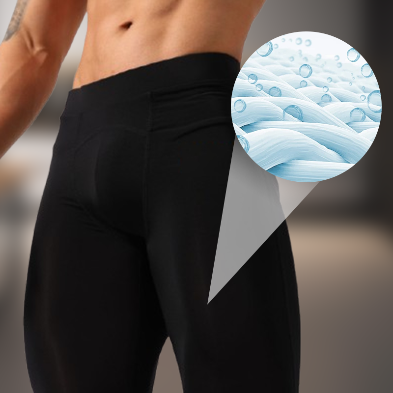 💪Lette, elastiske kompresjonstrøyer for menn Pants🏃‍