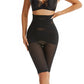 Mesh Boyshorts med høy midje og magekontroll for kvinner