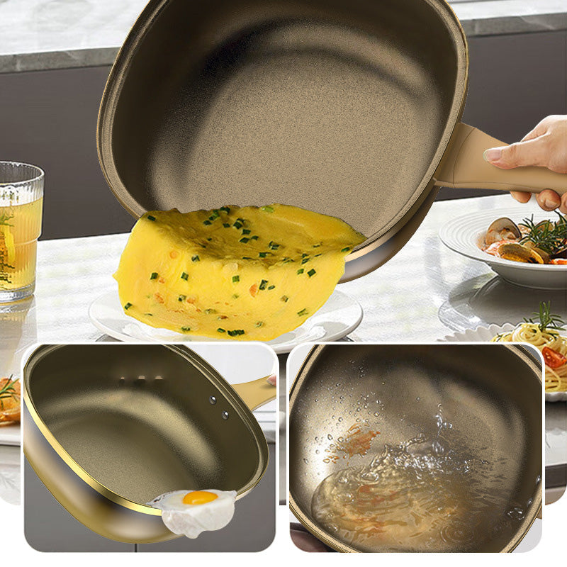 🍳[Titanium Extreme Non-Stick Frying Pan] Revolusjon i kjøkkenet, enkel matlaging uten oljerøyk!
