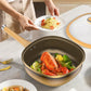 🍳[Titanium Extreme Non-Stick Frying Pan] Revolusjon i kjøkkenet, enkel matlaging uten oljerøyk!