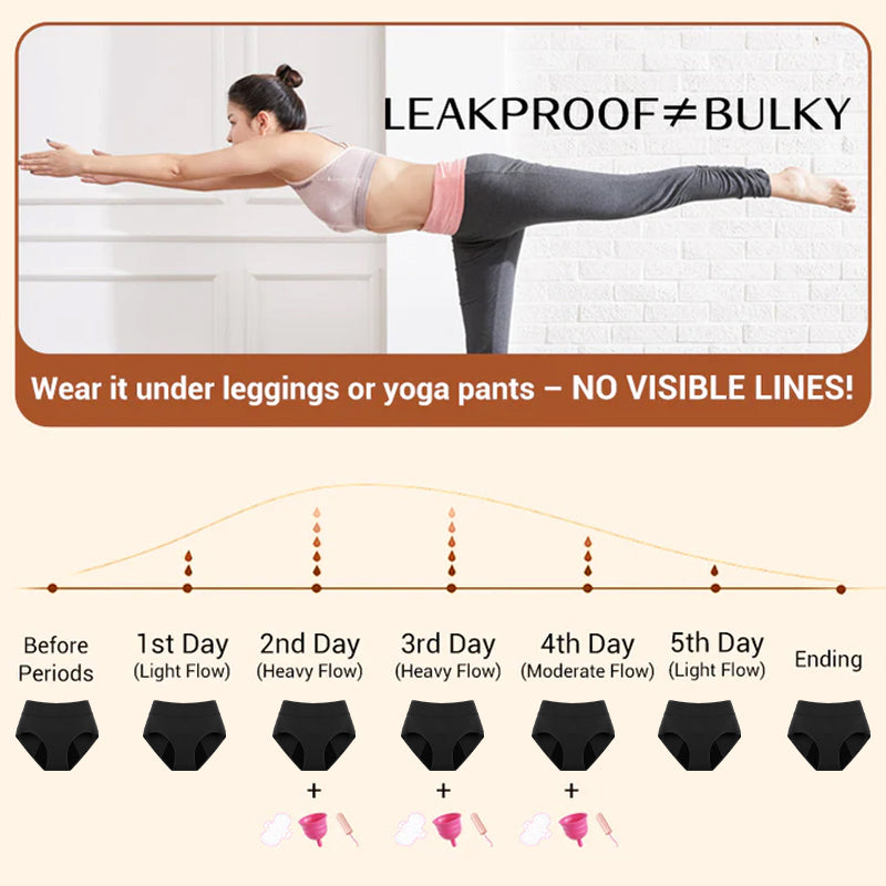 🌿Secure & Dry Women's Leakproof Underwear