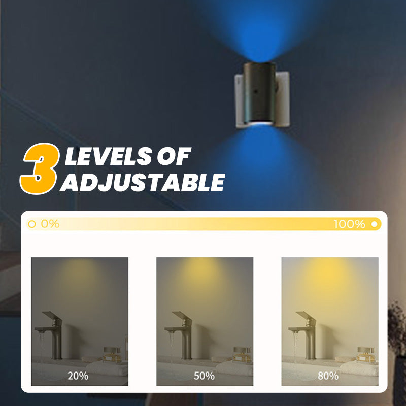 ✨2025 VARM SALG✨RGB fargeendrende LED-plug-in nattlys