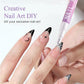 🎁Heit salg – 50 % rabatt!✨ Neglekunstpennsett med 12 farger for kreative design 💅🎨