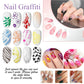 🎁Heit salg – 50 % rabatt!✨ Neglekunstpennsett med 12 farger for kreative design 💅🎨
