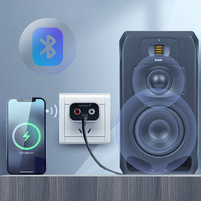 Bluetooth-mottaker 5.0 lydadapter