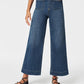 👖Jeans med høy midje og vide ben