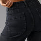 👖Jeans med høy midje og vide ben