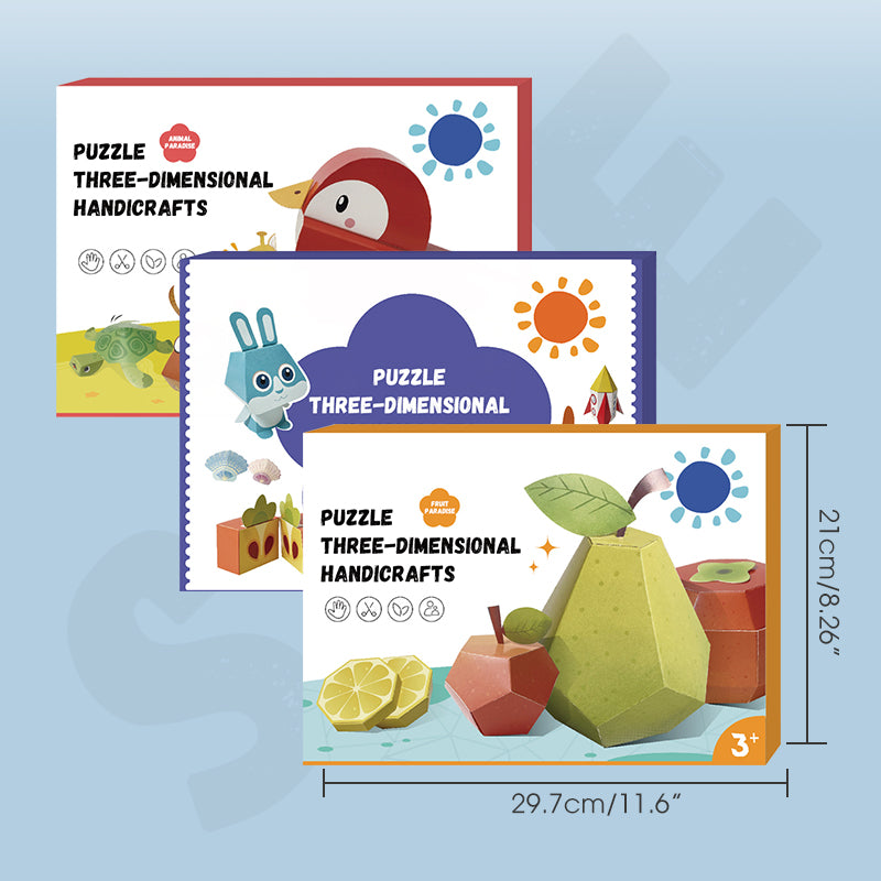 🔥Sommerferie-tilbud: 50 % rabatt🔥3D håndlaget origami-bok
