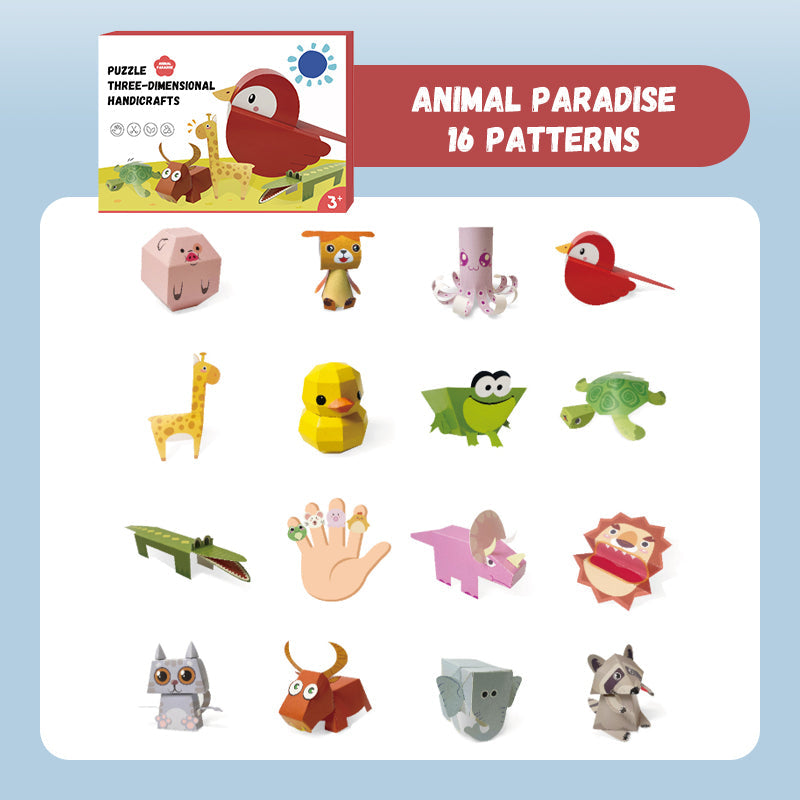 🔥Sommerferie-tilbud: 50 % rabatt🔥3D håndlaget origami-bok