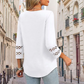 🌞cSommersalg 50% OFF🔥Fri V-hals topp for kvinner med 3/4 ermer