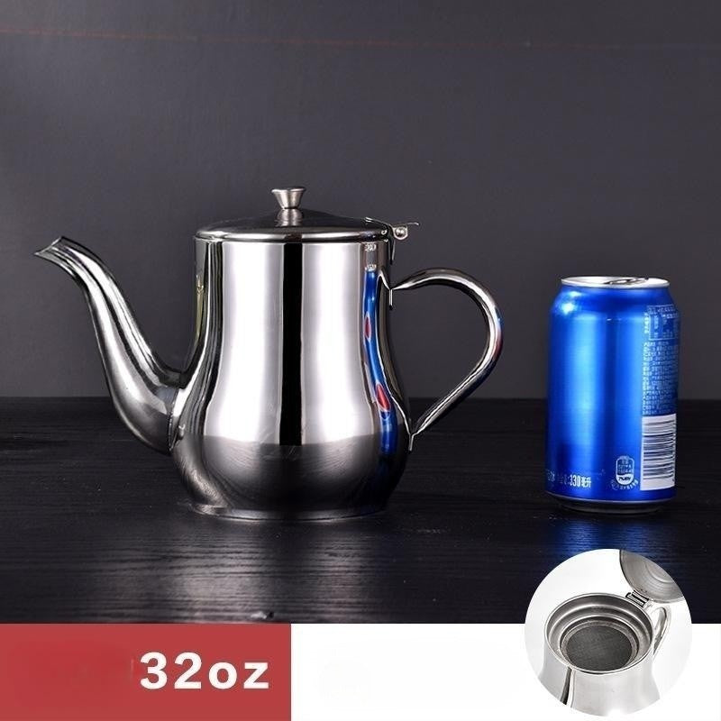 Oljefilterpotte i rustfritt stål