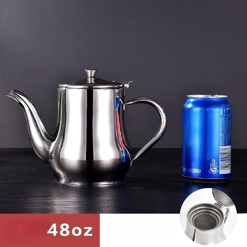 Oljefilterpotte i rustfritt stål