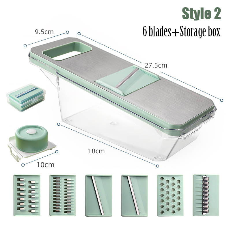 Multifunksjonelt grønnsakskjæringssett