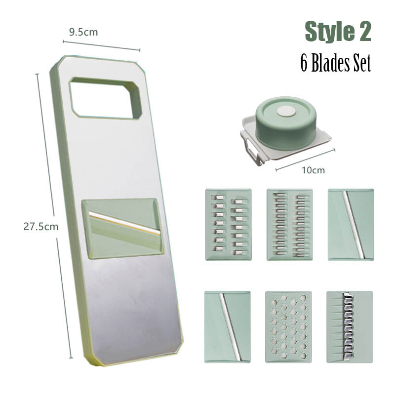 Multifunksjonelt grønnsakskjæringssett