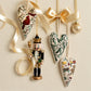 🎅Best Christmas Gift💖DIY Heart Shaped Hand Embroidered Christmas Ornament/Ornament Kit