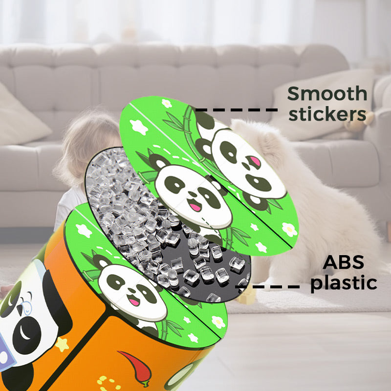🧒✨Kreativ sammenleggbar panda-magisk kube-leke for barn