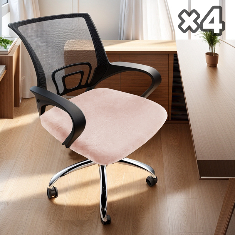 Elastiske vanntette stoltrekk (sett med 4)