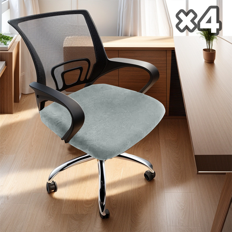 Elastiske vanntette stoltrekk (sett med 4)