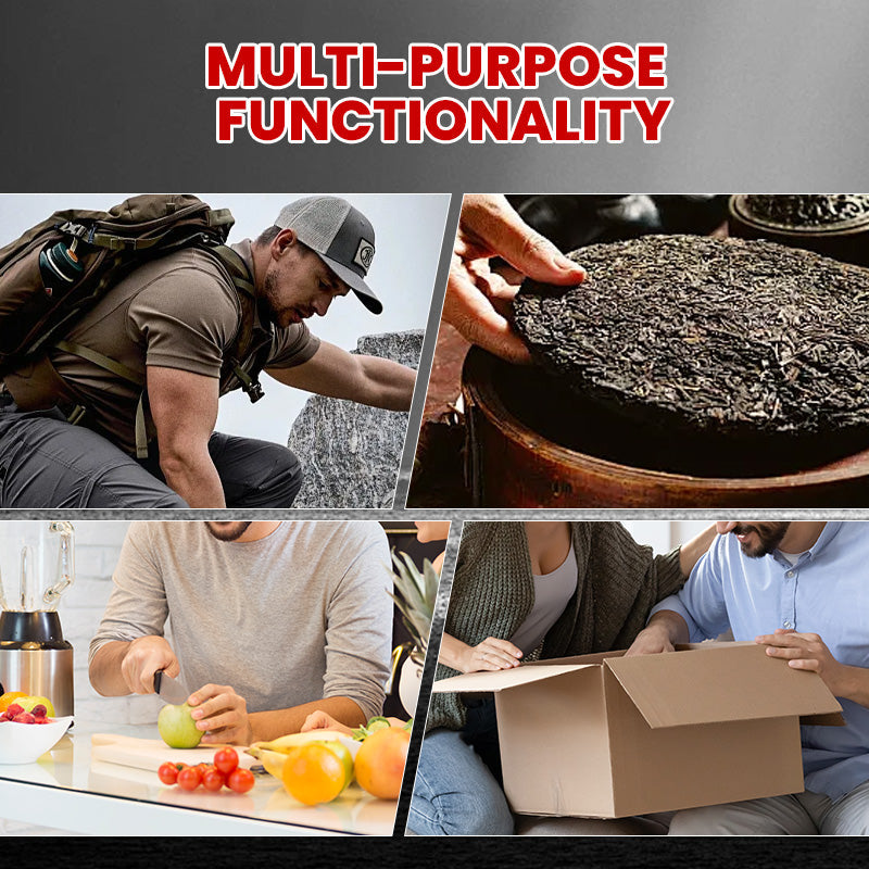 Avtagbar Bærbar Lommekniv med Nøkkelring