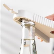 Multifunksjonell flaskeåpner