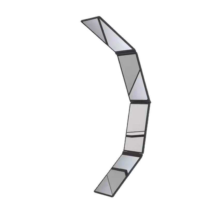 Sammenleggbart Speil med Flere Vinkler for Selvklipping -  Perfekt for å Se Baksiden av Hodet!