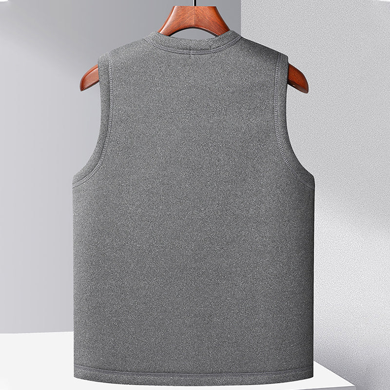 [warm gift] Men’s Winter Fleece Padded Insulation Vest