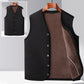 [warm gift] Men’s Winter Fleece Padded Insulation Vest
