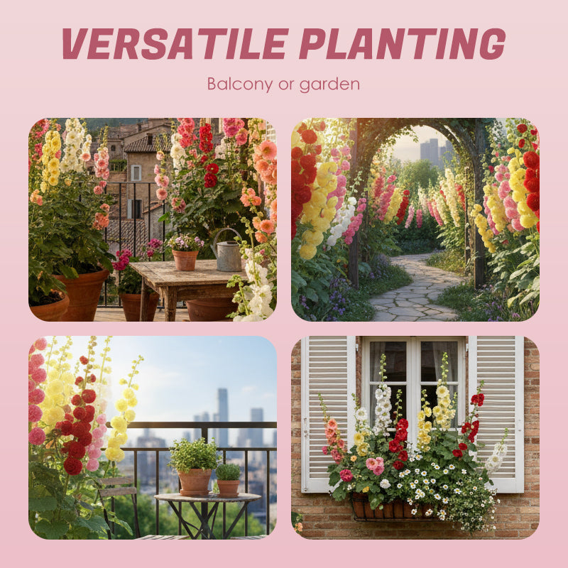 🌸Flerårige blomstrende stokrosfrø🌸