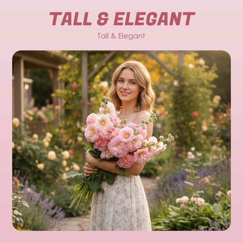 🌸Flerårige blomstrende stokrosfrø🌸