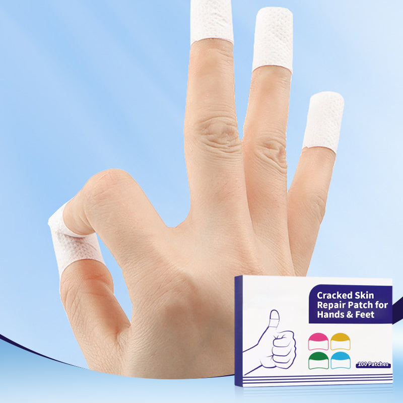 Reparasjonsplaster for sprukken hud på hender og føtte