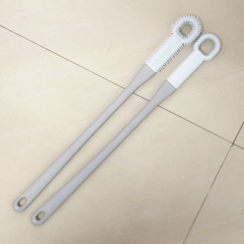 Langskaftet tå- og fotbørste