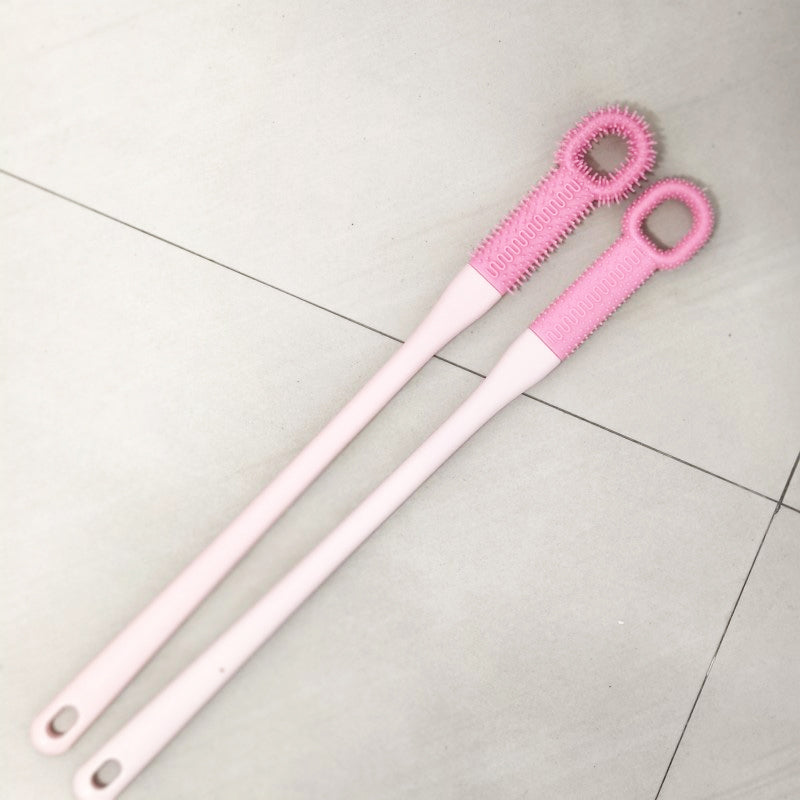 Langskaftet tå- og fotbørste