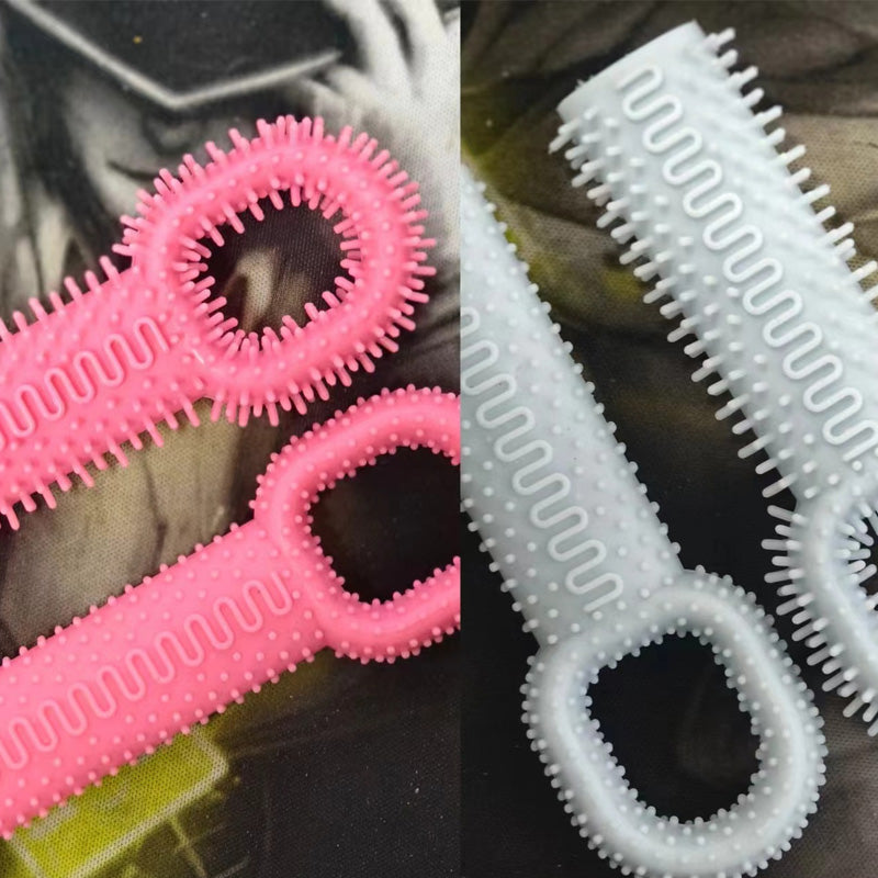 Langskaftet tå- og fotbørste