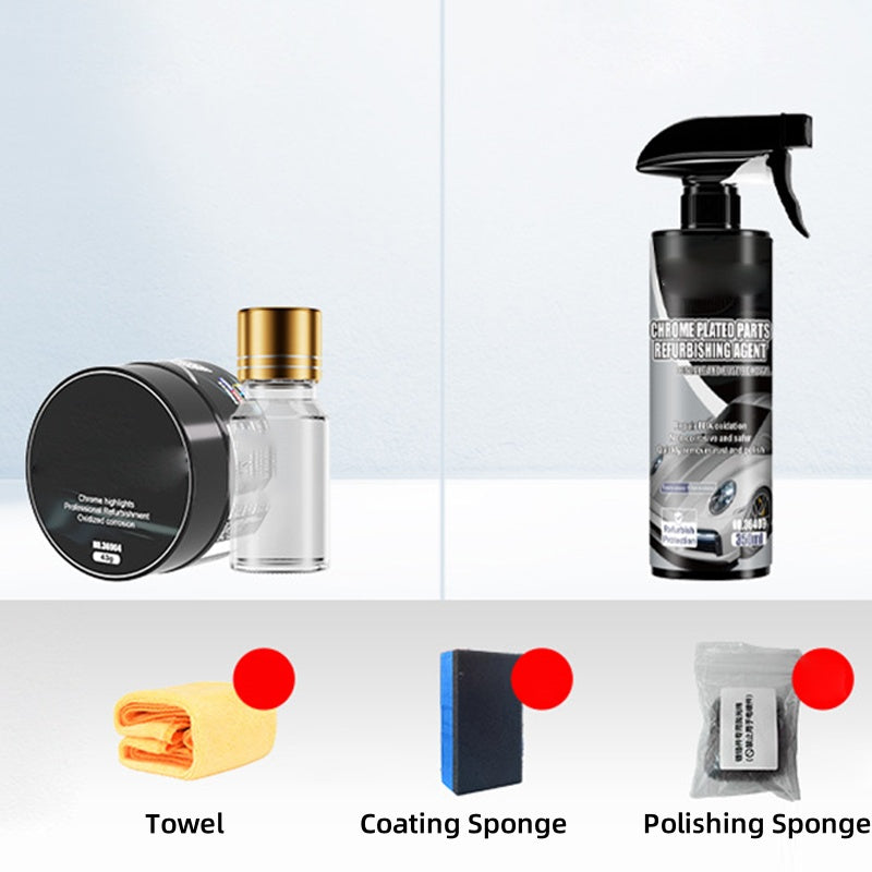 💥Begrenset tilbud, så lenge lageret rekker💥 Krompolerings- og rustfjerningssett for kjøretøy