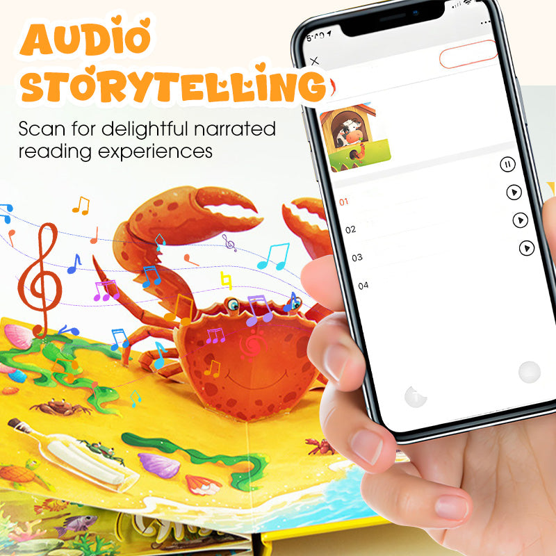 ✨【3D-pop-up-bok med dyr for barn – interaktivt og viktig for tidlig læring】