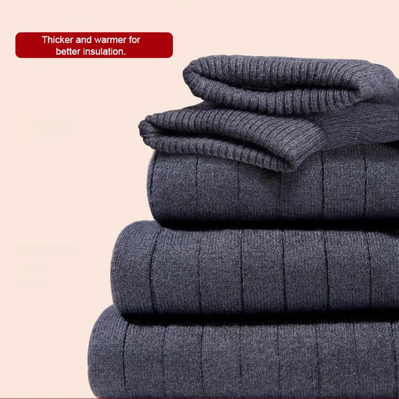 Varme, elastiske, komfortable og lange knebeskyttere