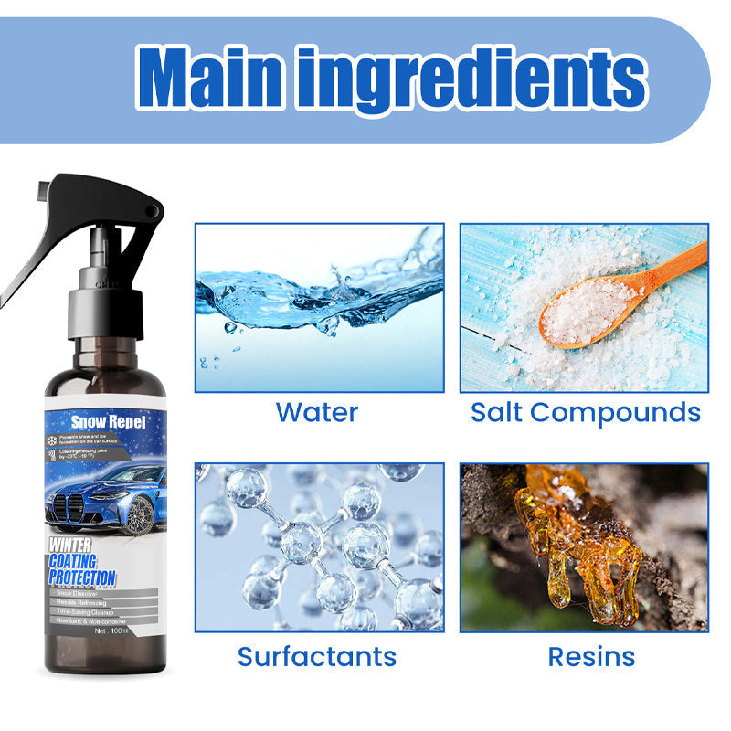 🔥Varmt Salg🔥Bil frontrute snø smeltende belegg spray